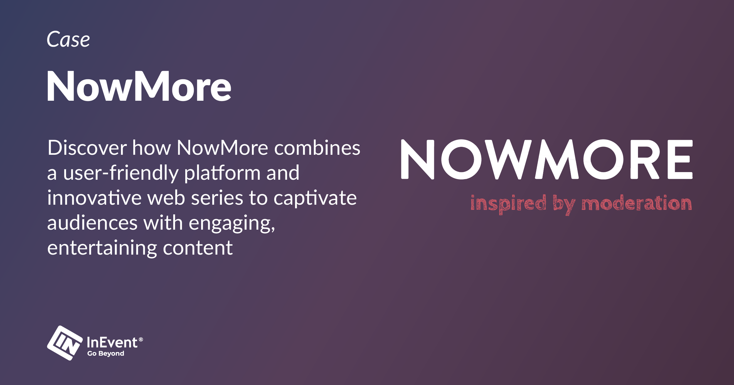 NowMore fördert erfolgreiche Webserie